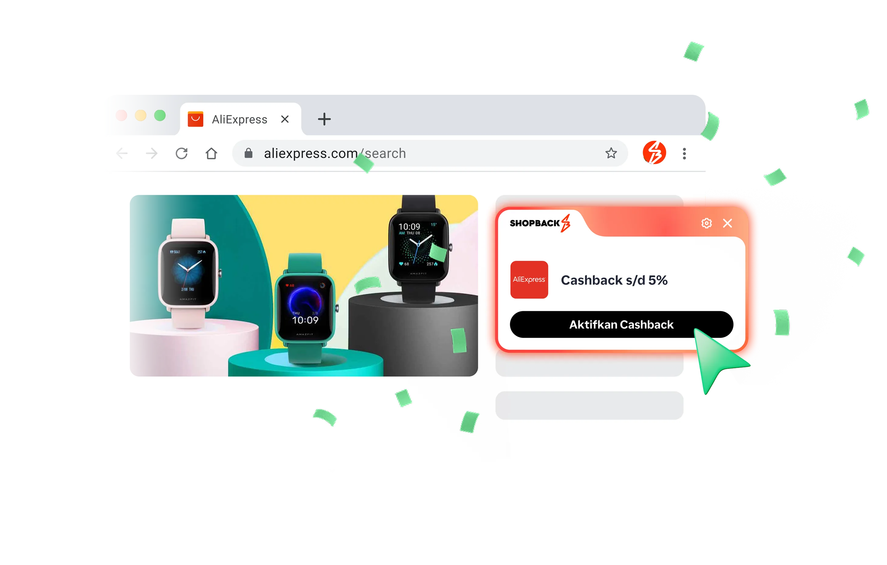 ShopBack Extension